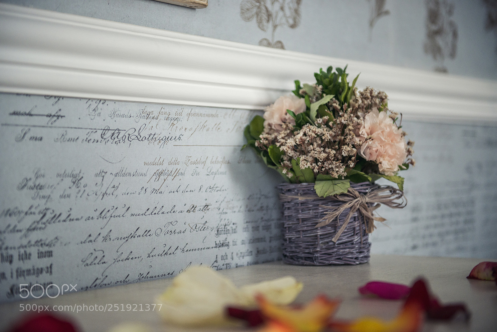 Nikon D800 sample photo. Flowers in a basket photography