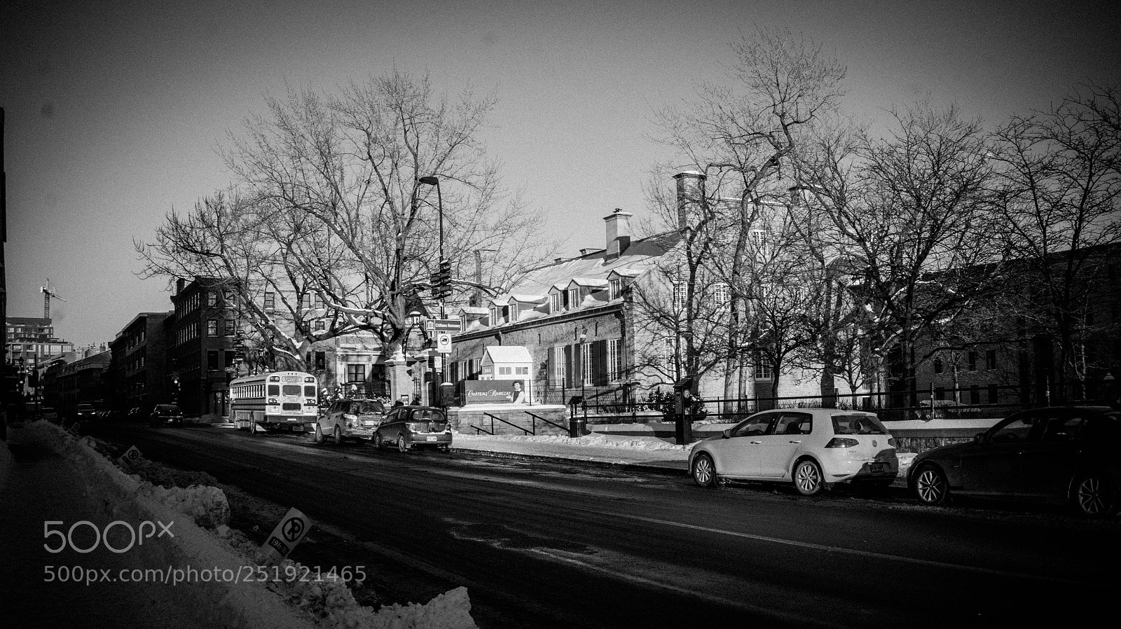 Sony Alpha a3500 sample photo. Winter in montreal photography