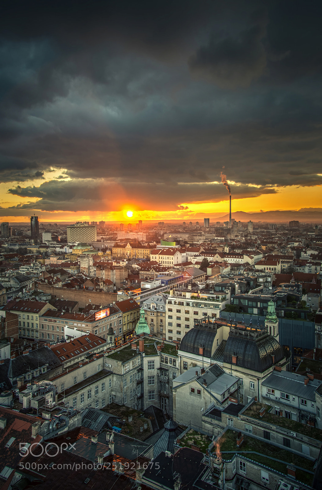 Nikon D7200 sample photo. Zagreb view photography