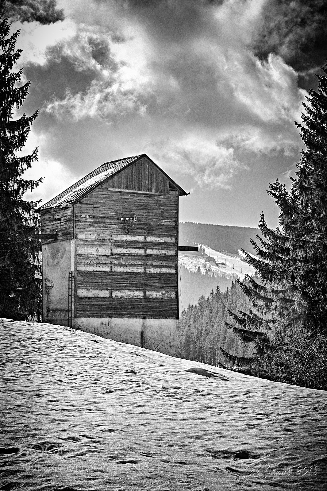 Nikon D7500 sample photo. Old house in the photography