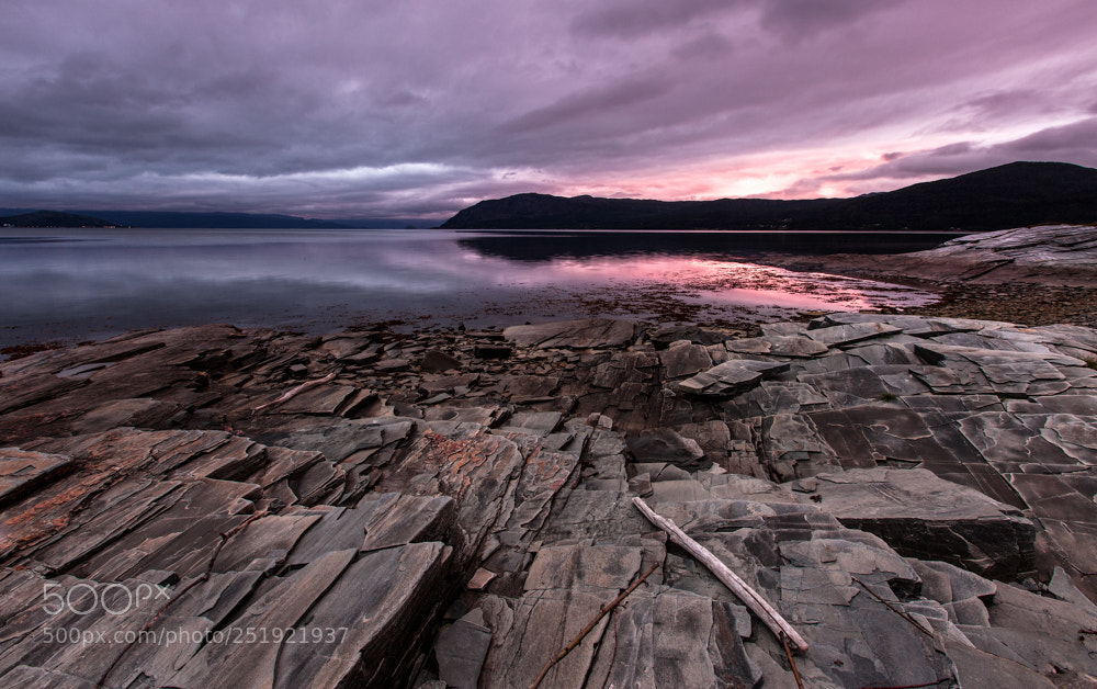 Canon EOS 5D Mark II sample photo. Midnight sun in norway photography