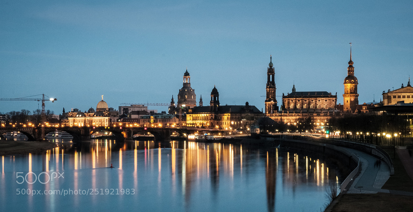 Fujifilm X-T20 sample photo. Dresden by night photography