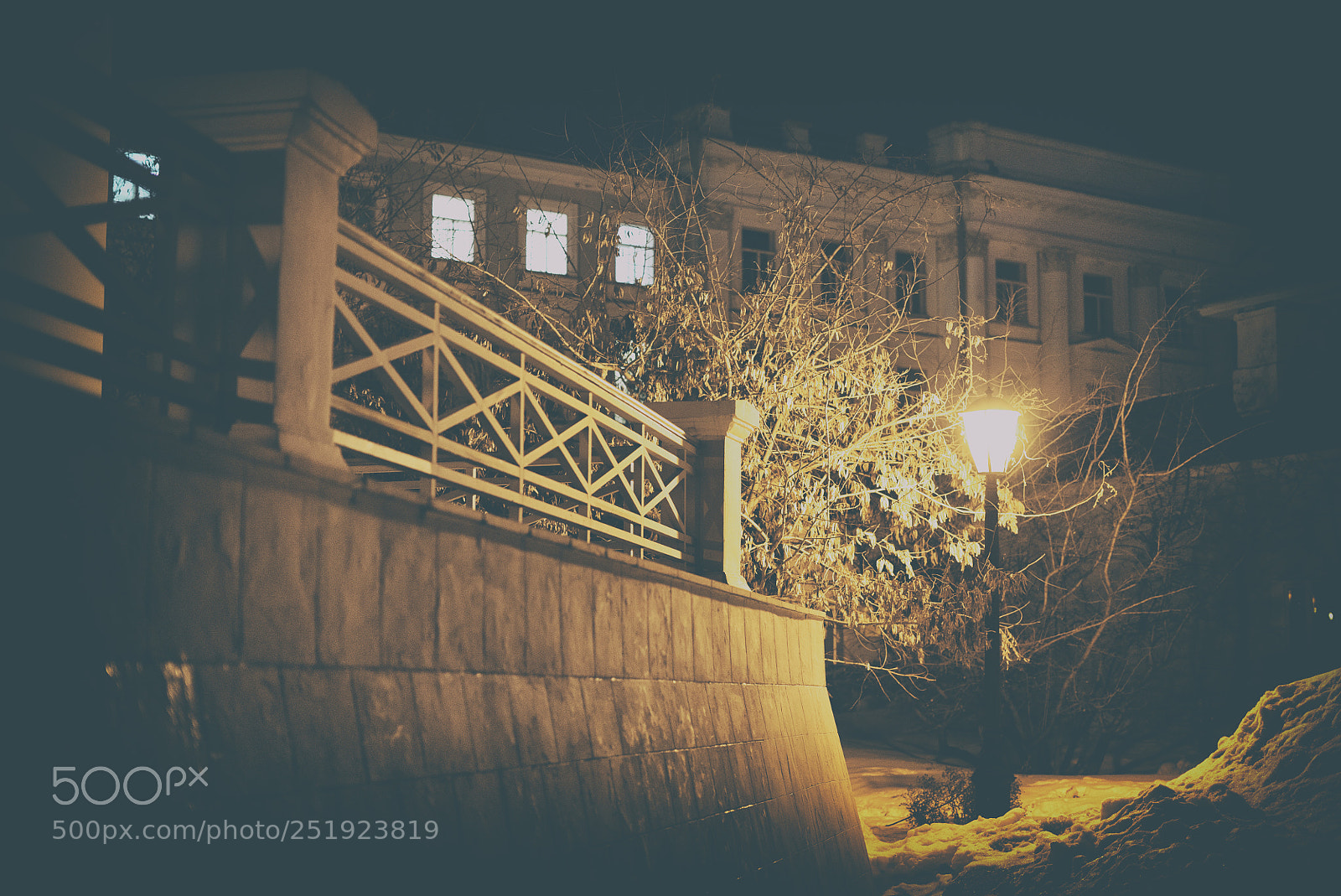 Sony a7S sample photo. Kfu at night photography