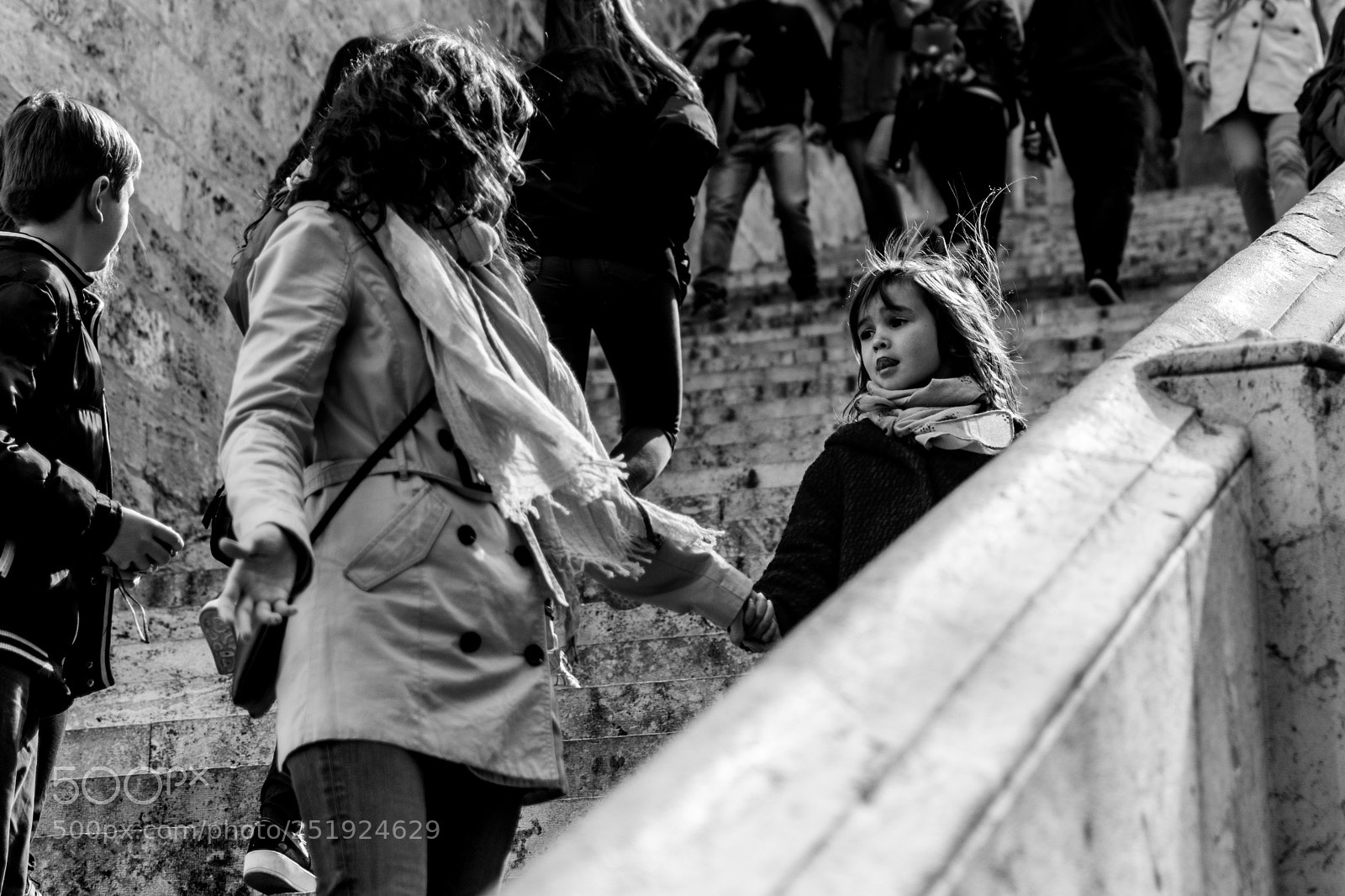 Nikon D5300 sample photo. Girl in the stairs photography