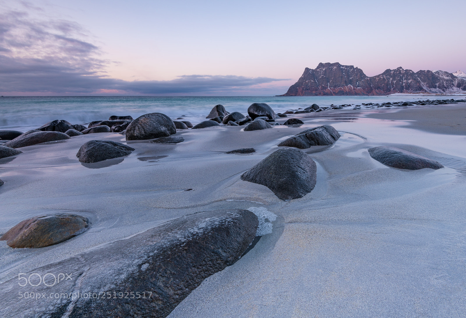 Nikon D850 sample photo. Uttakleiv dusk photography