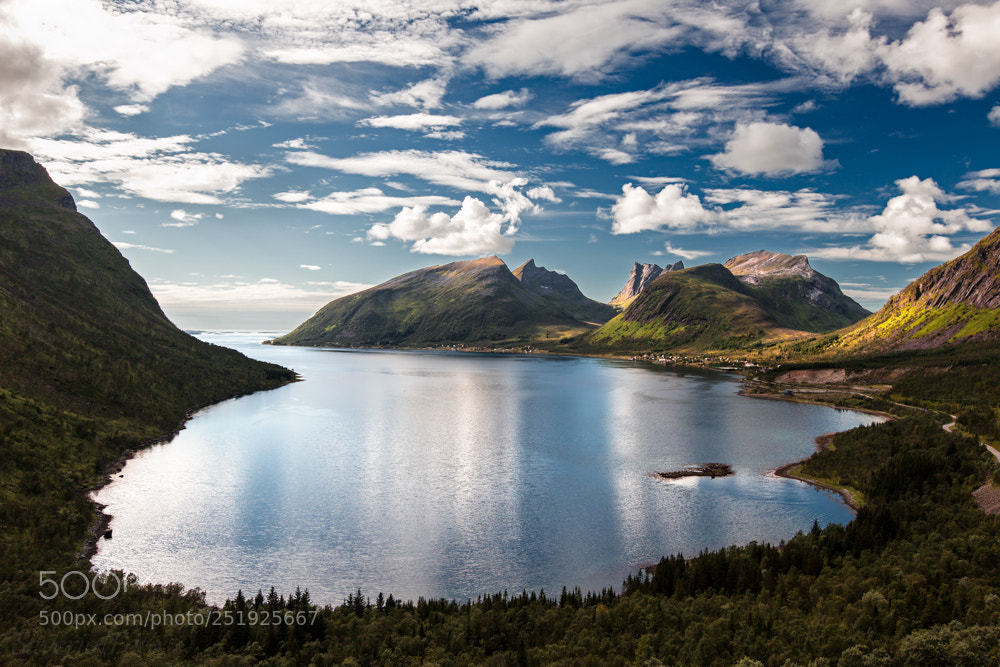 Canon EOS 5D Mark II sample photo. Senja ersfjorden photography