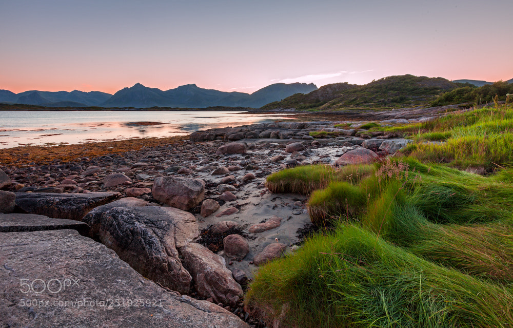 Canon EOS 5D Mark II sample photo. Lyngvær bobilcamping photography