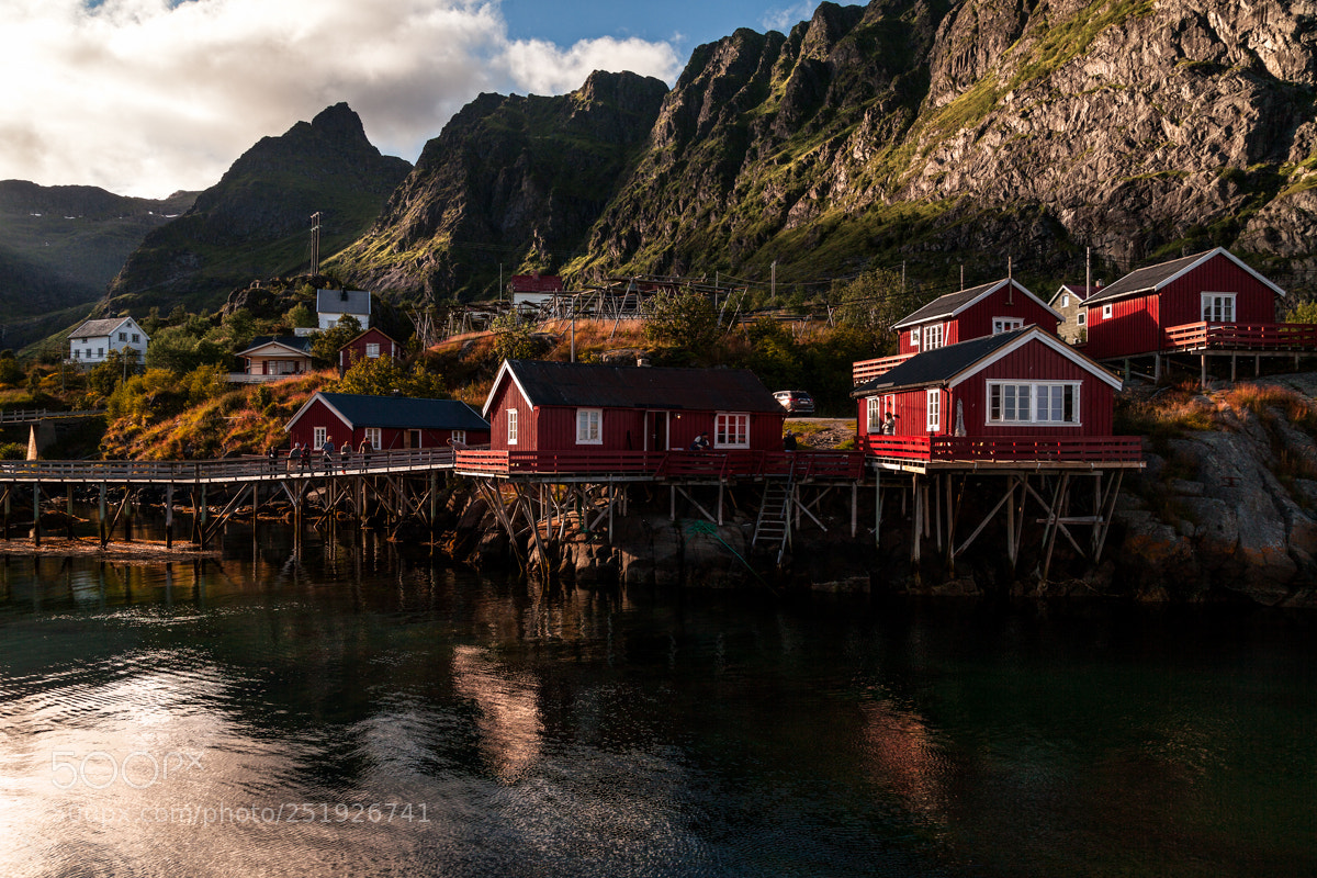 Canon EOS 5D Mark II sample photo. Rorbu å lofoten photography