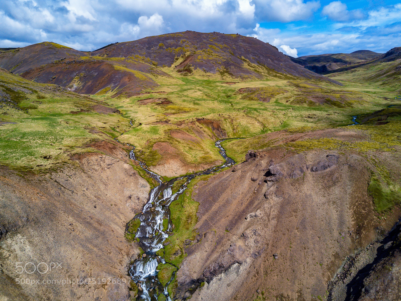 DJI FC220 sample photo. Aerial mountain view photography