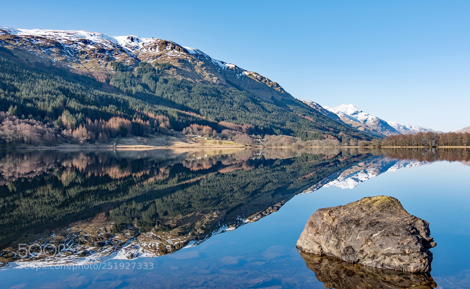 Fujifilm X-T20 sample photo. Loch voil reflections photography