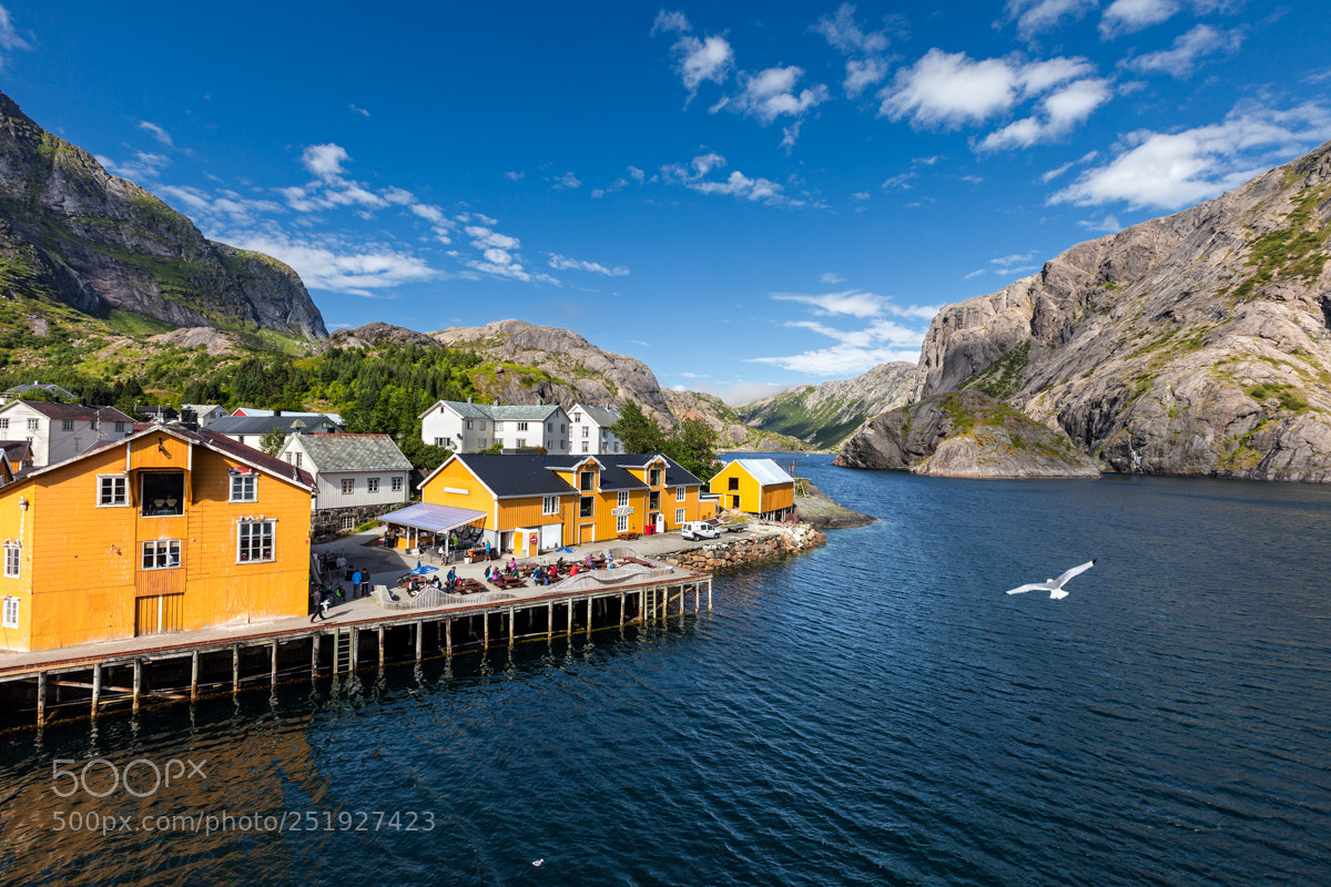 Canon EOS 5D Mark II sample photo. Nusfjord photography