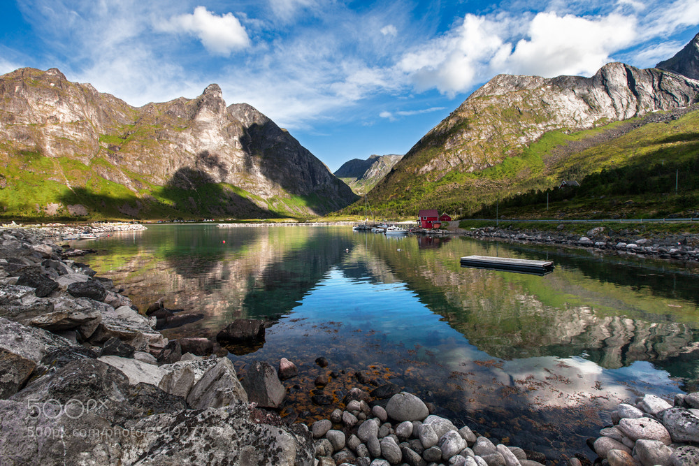 Canon EOS 5D Mark II sample photo. Senja ersfjord photography