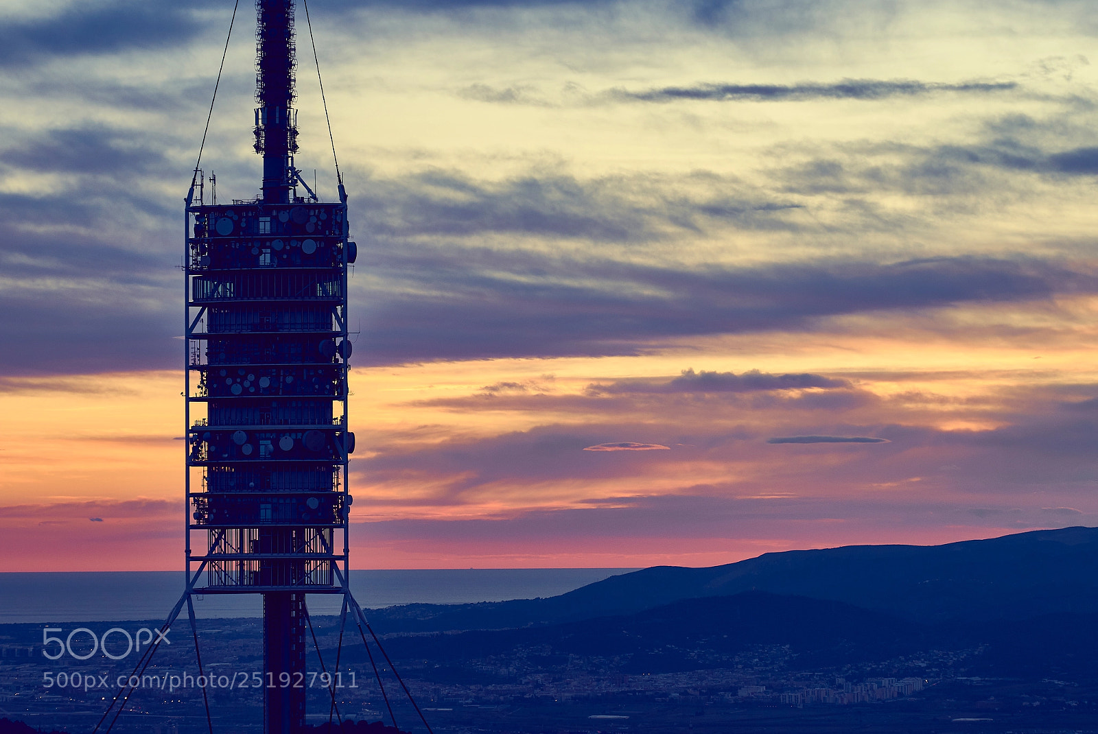 Sony a7R II sample photo. Calm evening in barcelona photography