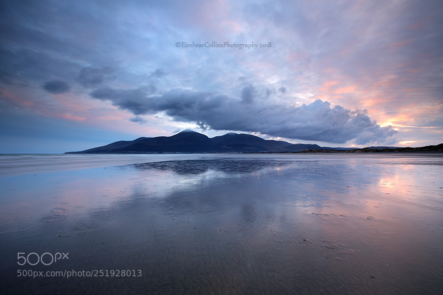 Canon EOS 5D Mark IV sample photo. Reflections at murlough bay photography