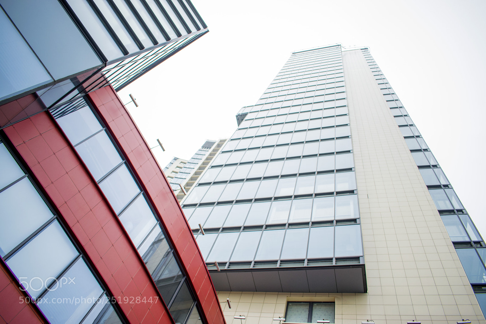 Nikon D3300 sample photo. Unusual foreshortening. business center. photography