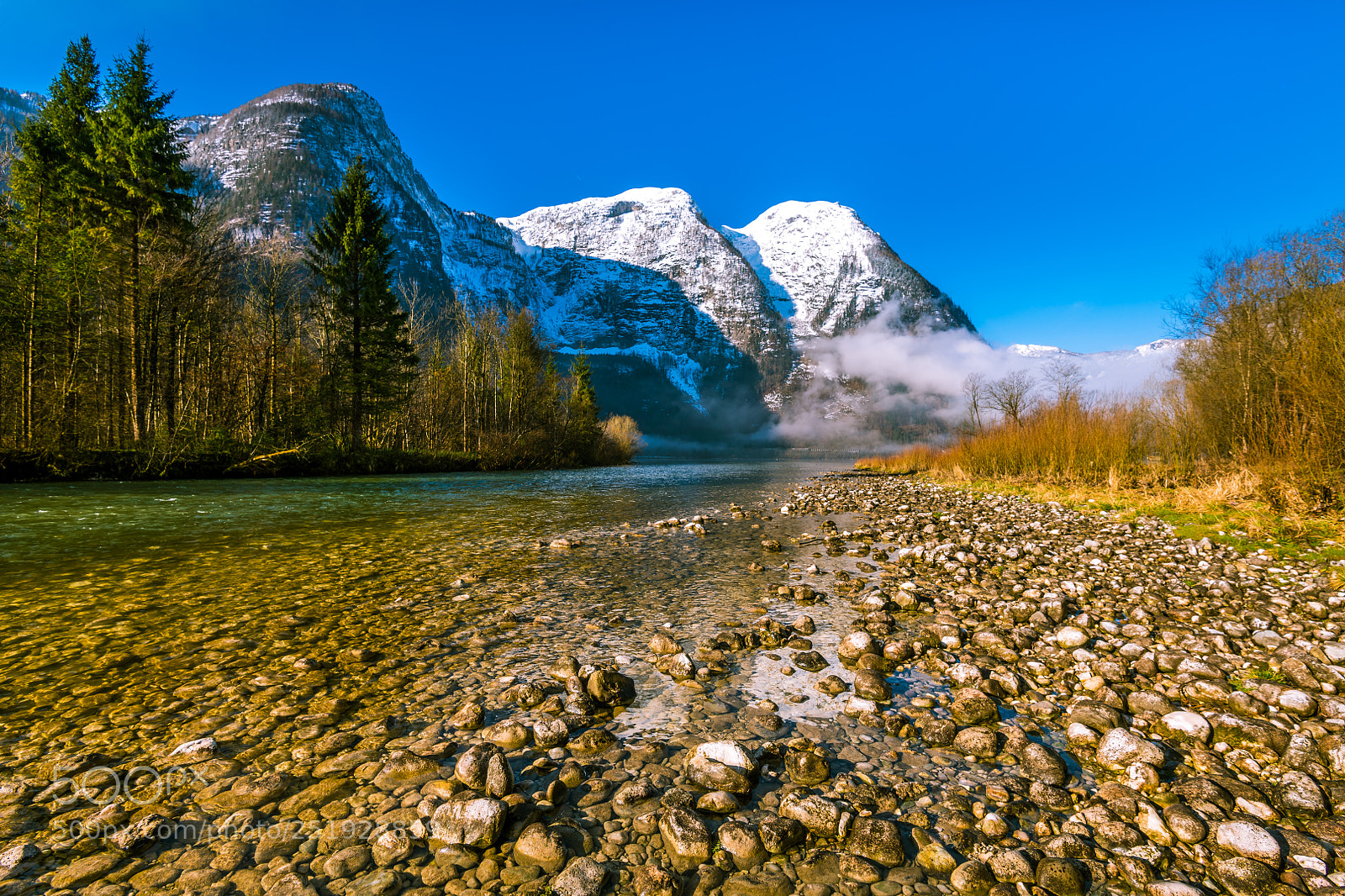 Nikon D850 sample photo. Morning in obertraun, austria photography