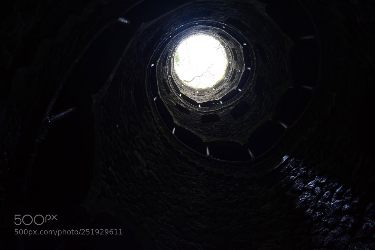 Nikon D3100 sample photo. Down a well photography