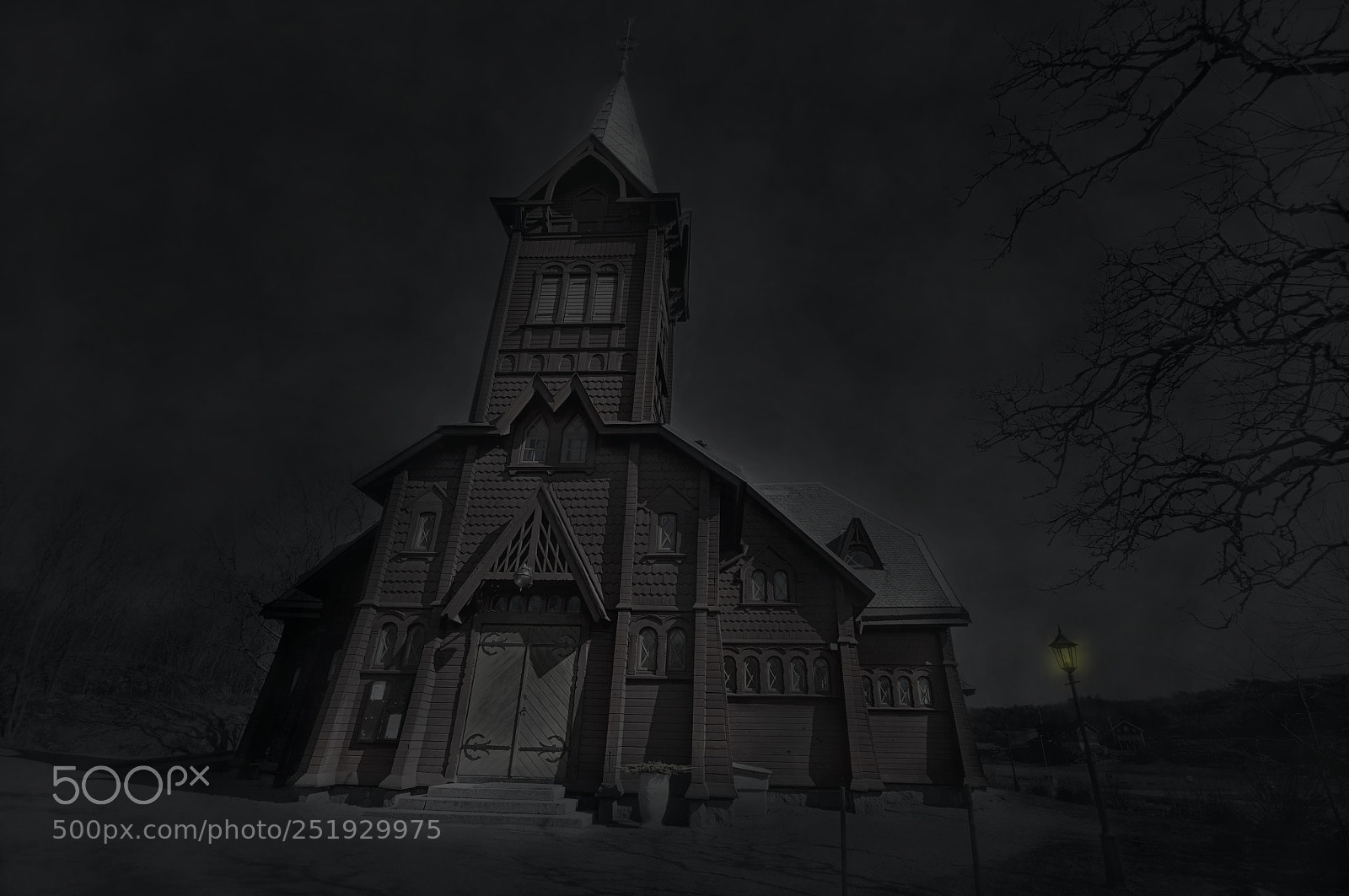 Nikon D300 sample photo. Another church photography