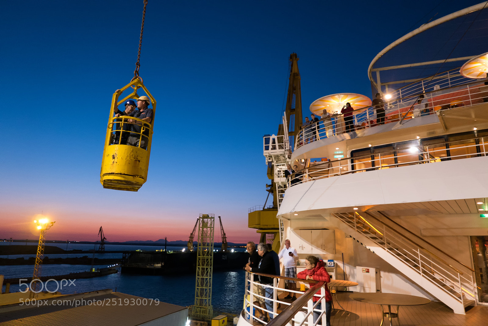 Panasonic Lumix DMC-LX100 sample photo. Workers entering ship by photography