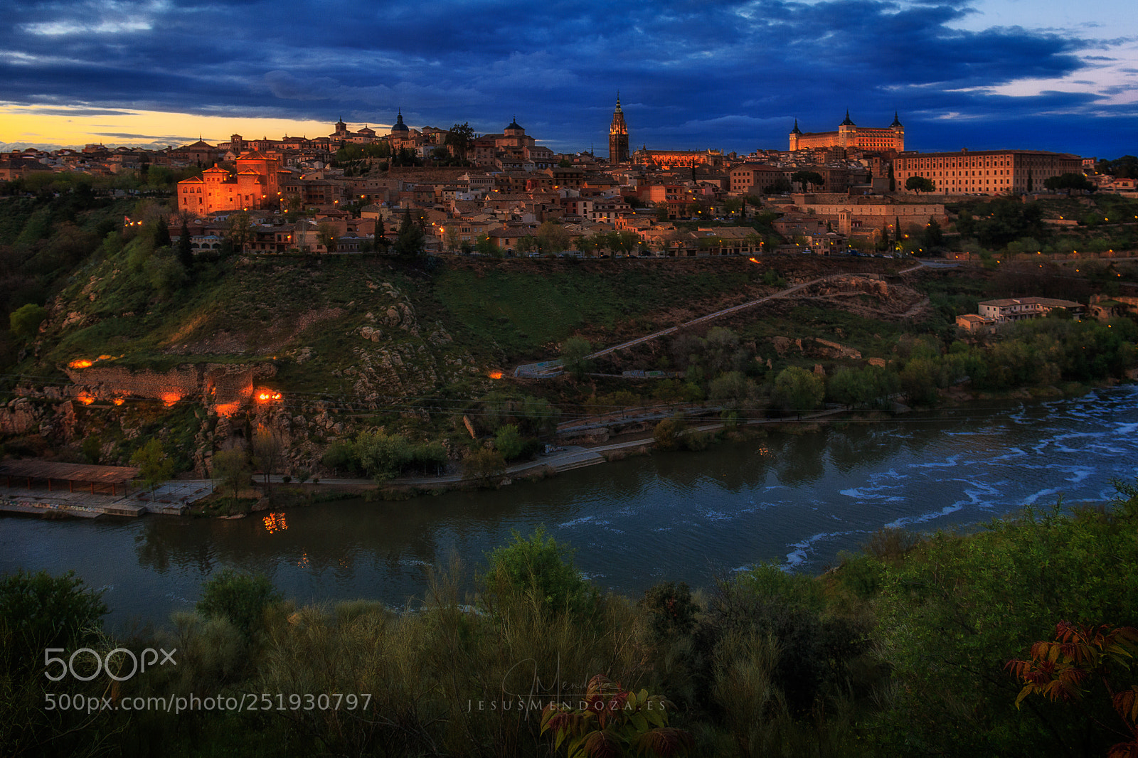 Canon EOS 70D sample photo. Toledo nocturno photography