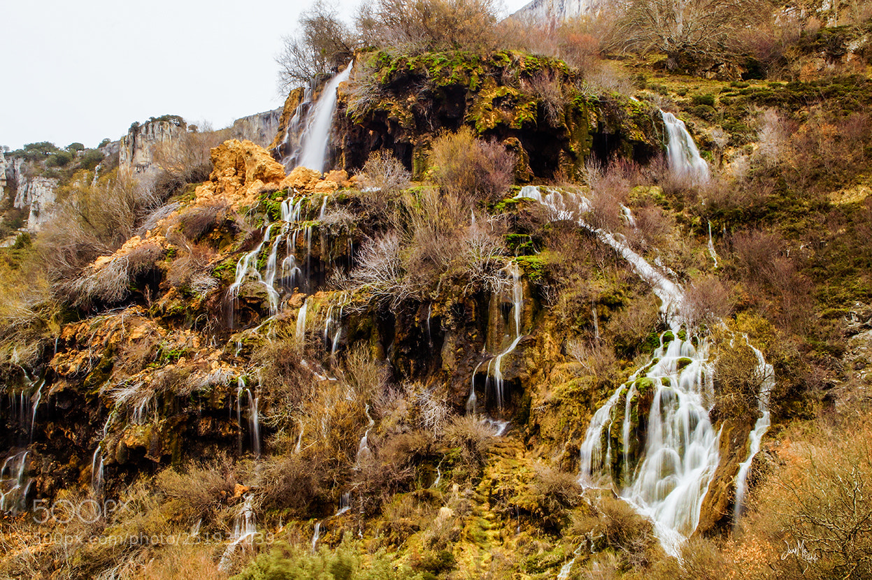 Sony SLT-A58 sample photo. Cascada del tobazo. villaescusa photography