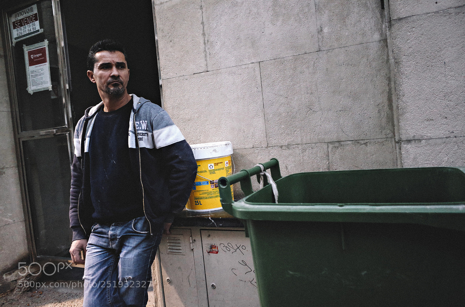 Ricoh GR II sample photo. Street worker #2 photography