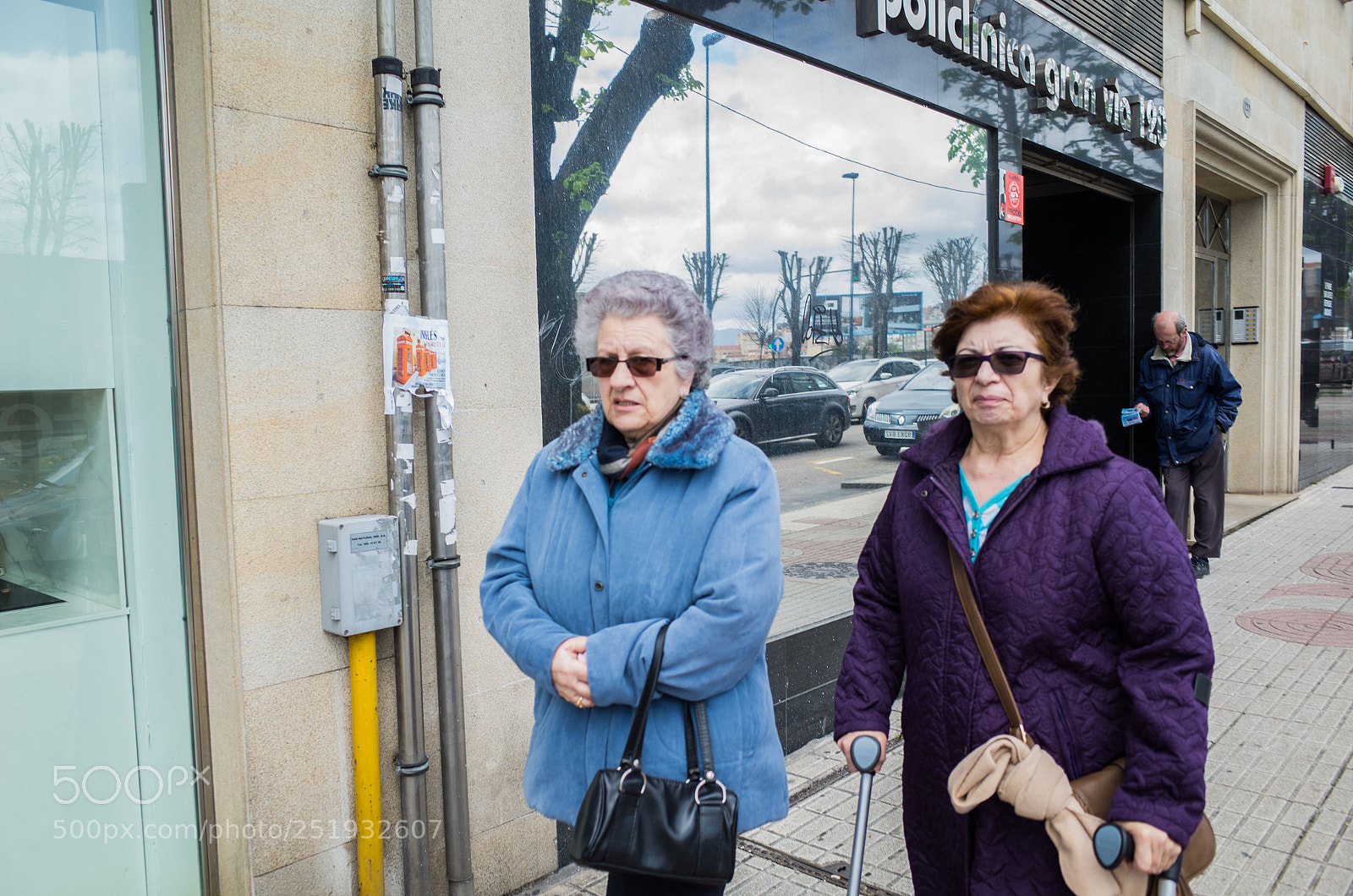 Ricoh GR sample photo. Retired women photography