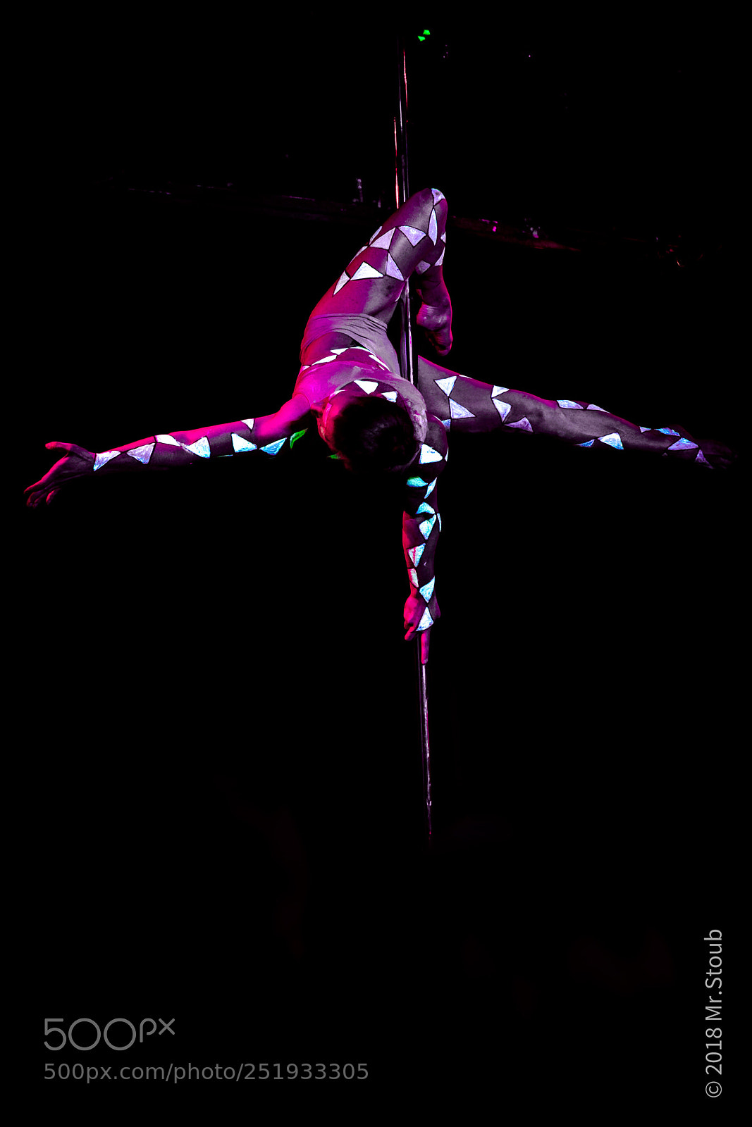 Sony a7R II sample photo. Xtreme body art performance photography
