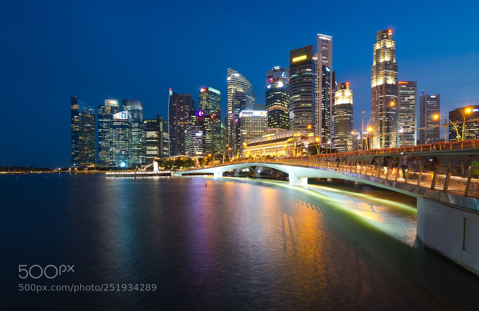 Nikon D800 sample photo. Singapore skyline photography