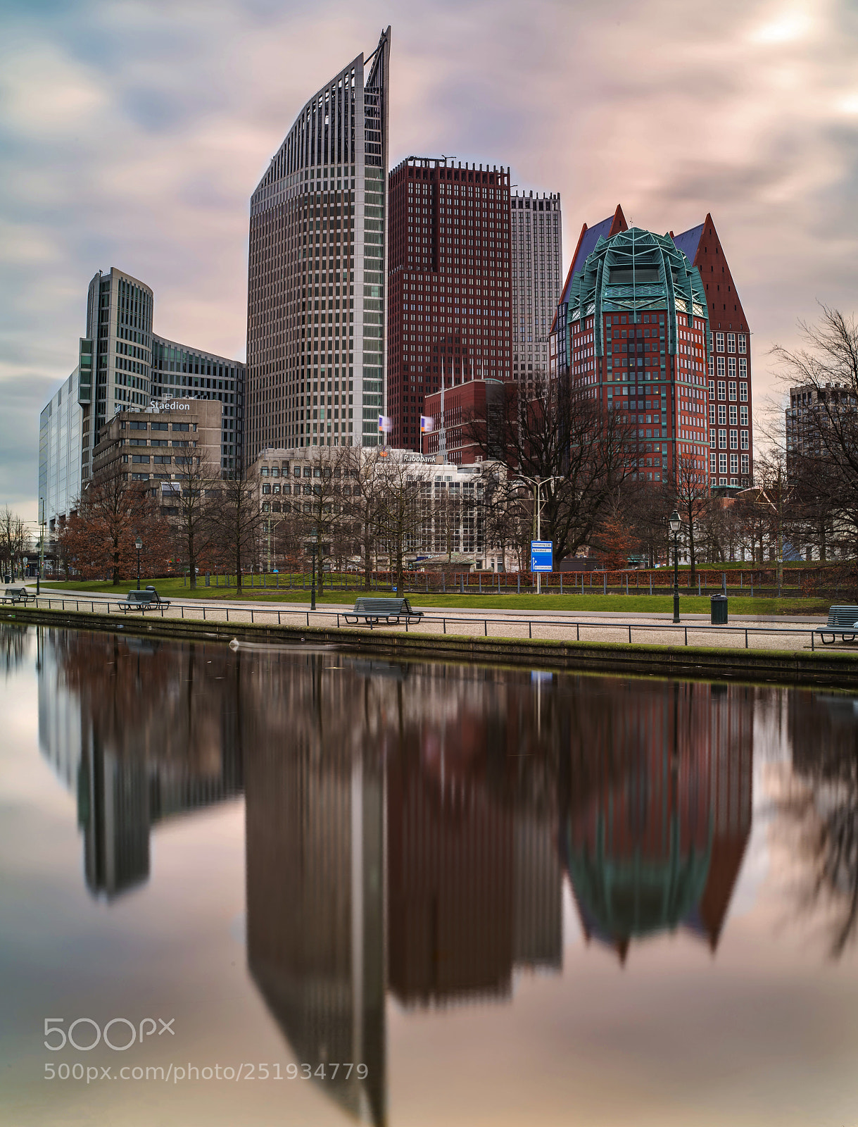 Nikon D610 sample photo. Den haag skyline photography