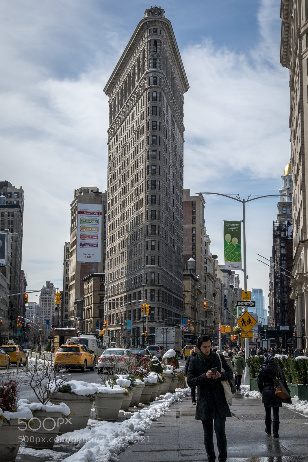 Nikon D5300 sample photo. Flatiron frontal photography