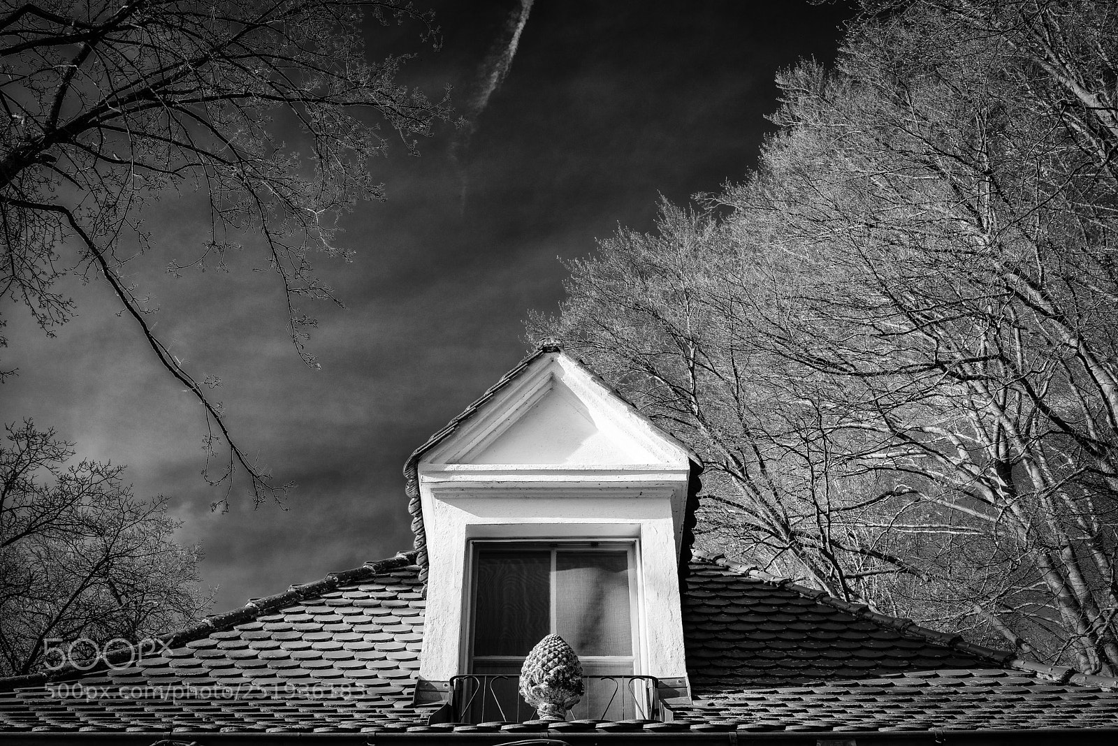 Sony a7R sample photo. Lonely window photography