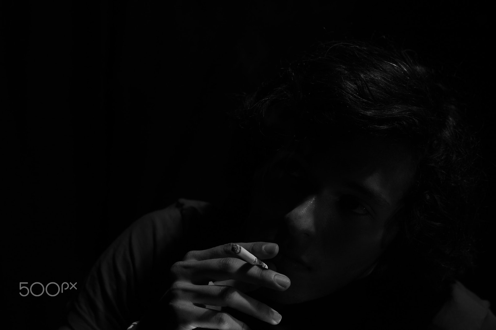 Canon EF 50mm F1.8 II sample photo. Smoking - hurting photography