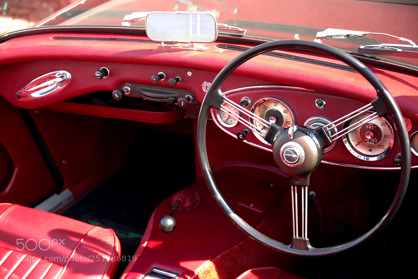 Pentax K-1 sample photo. Austin healey photography