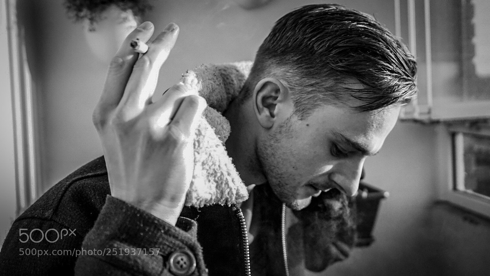 Sony a7 II sample photo. Smoking photography