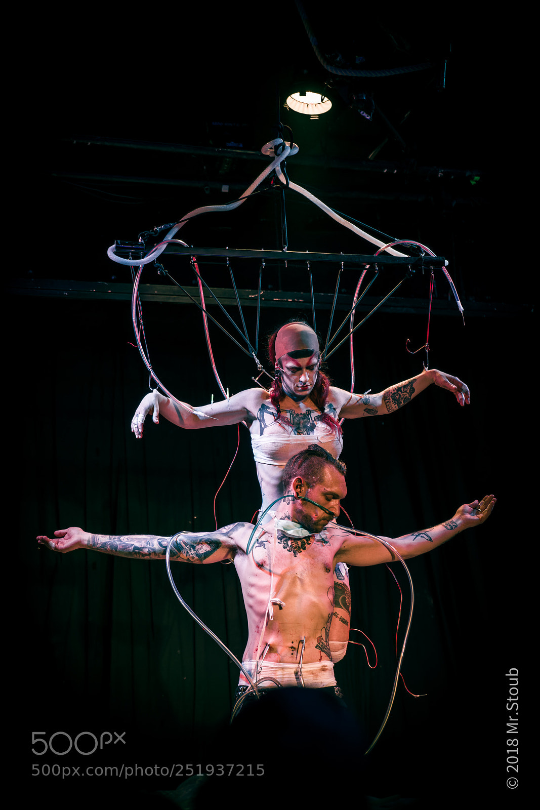 Sony a7R II sample photo. Xtreme body art performance photography