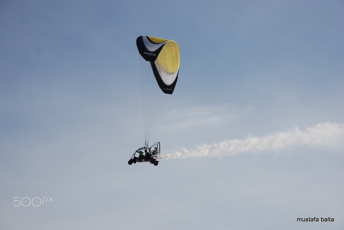 Nikon D80 sample photo. Minicix life "  paramotor " photography