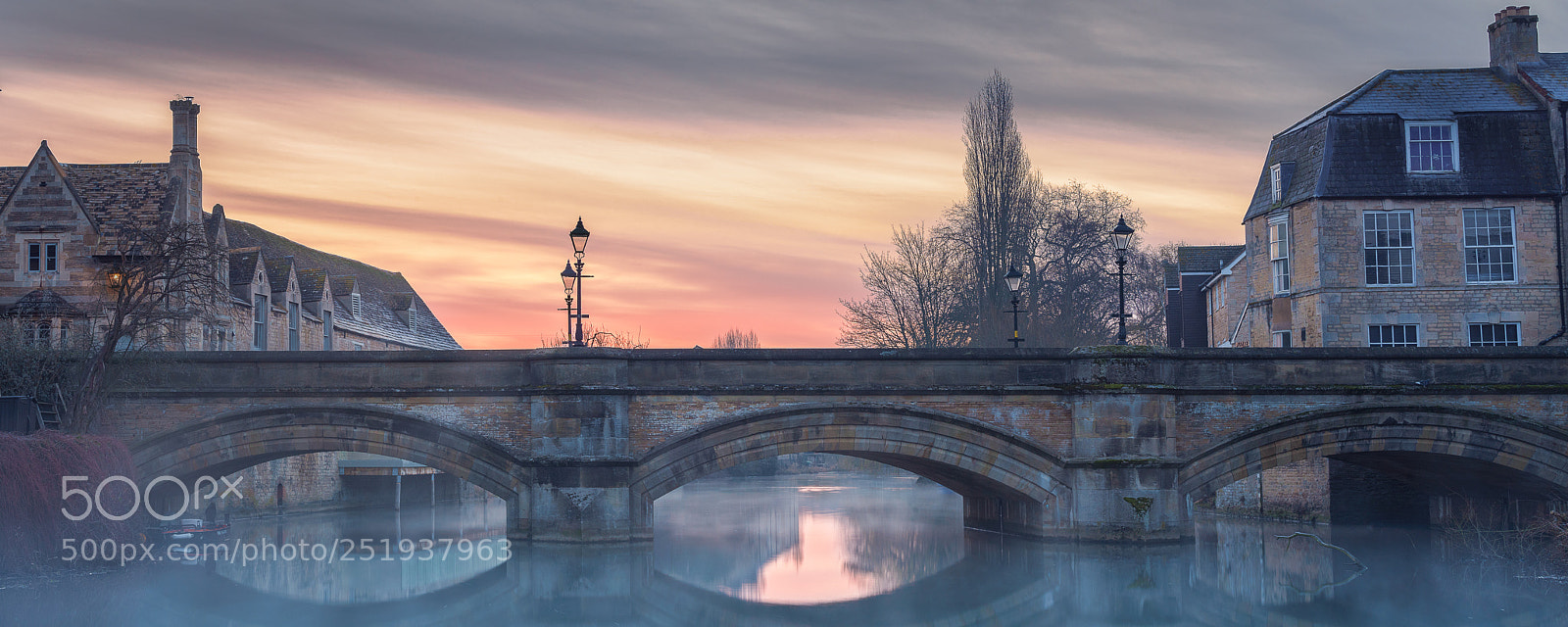 Sony a7 II sample photo. Dawn bridge photography