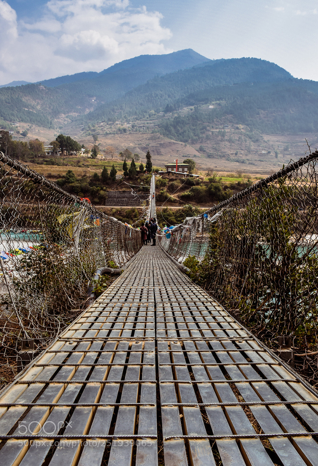 Nikon D5300 sample photo. Suspension bridge photography