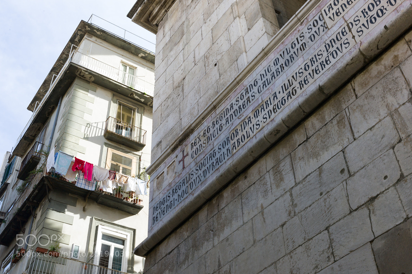 Leica M9 sample photo. St. chiara church, naples photography