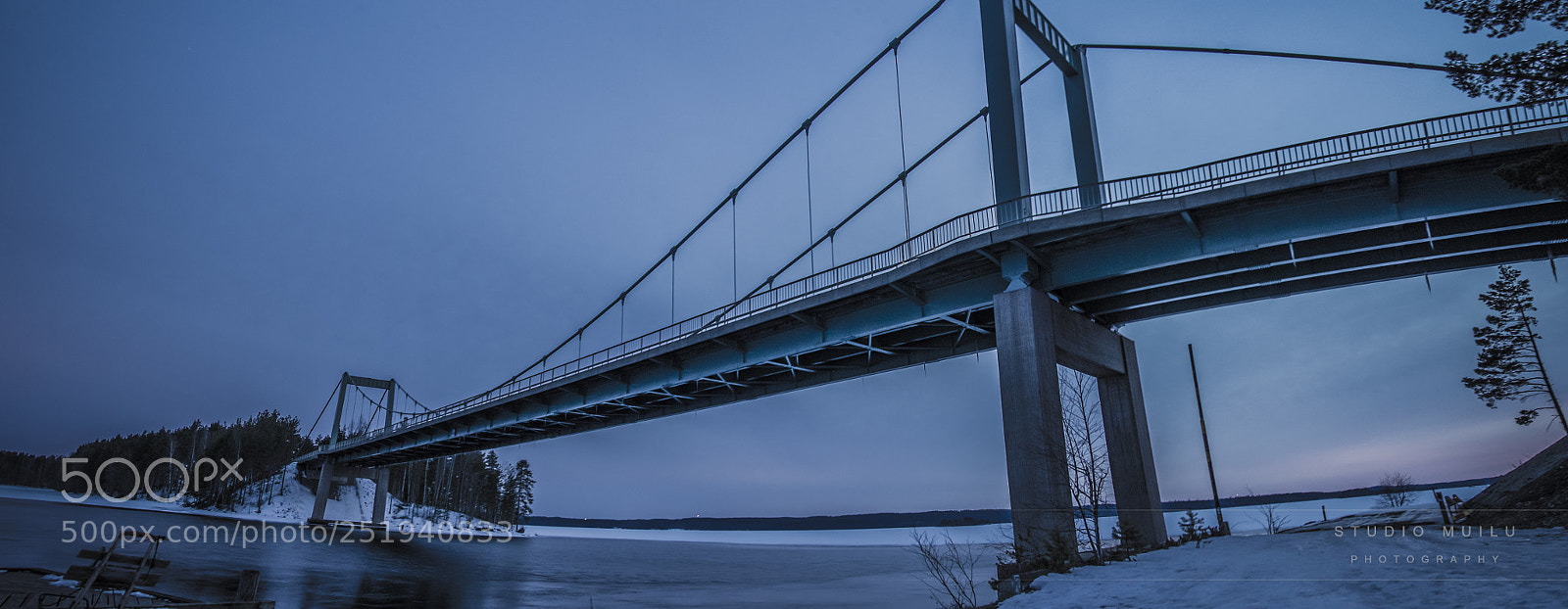 Canon EOS-1D Mark III sample photo. Karisalmi bridge photography