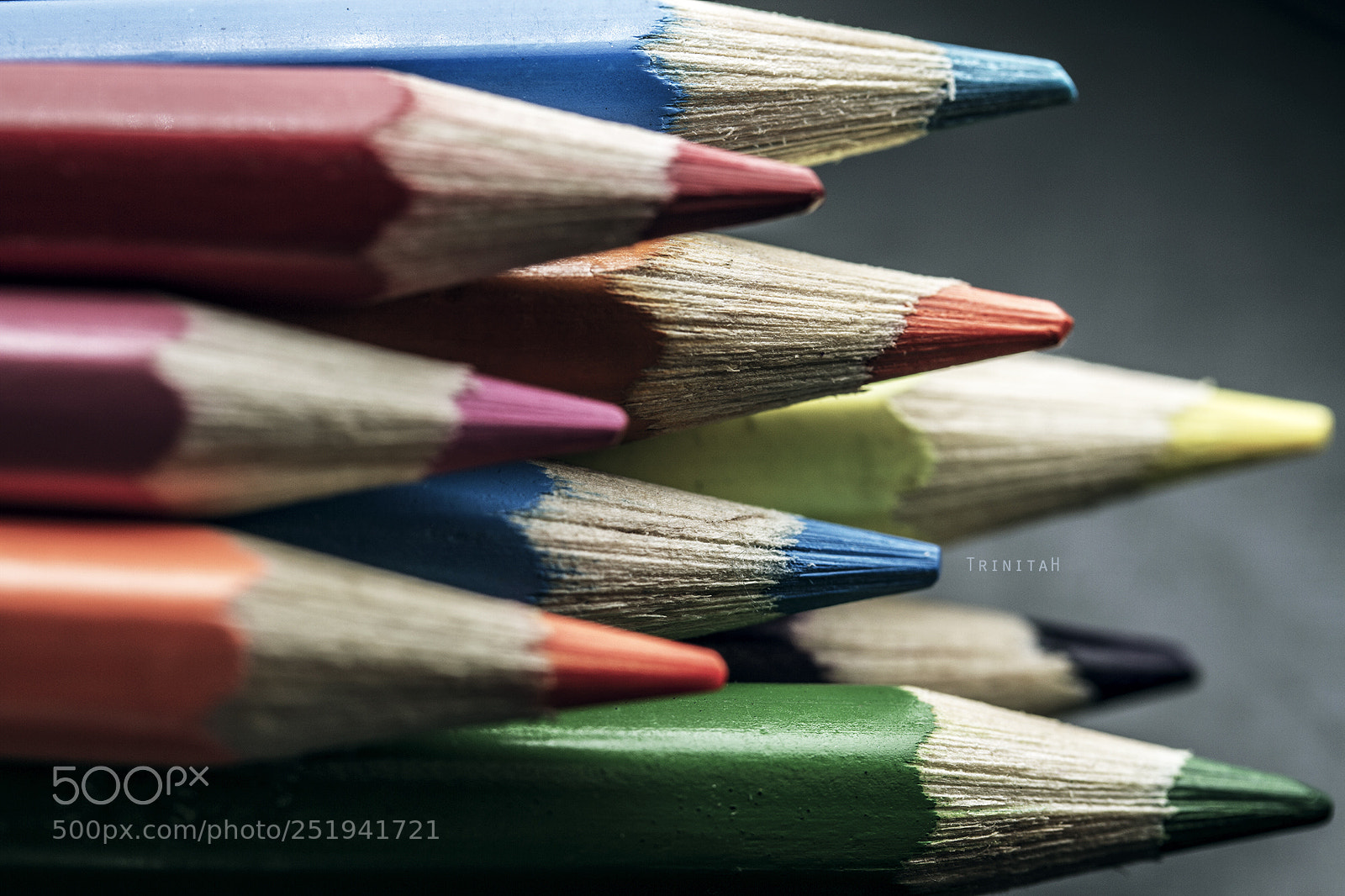 Canon EOS 7D sample photo. Colored pencils photography