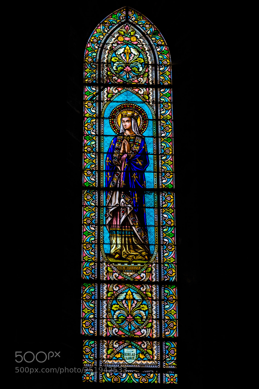 Nikon D7200 sample photo. Stained glass eglise saint-louis photography