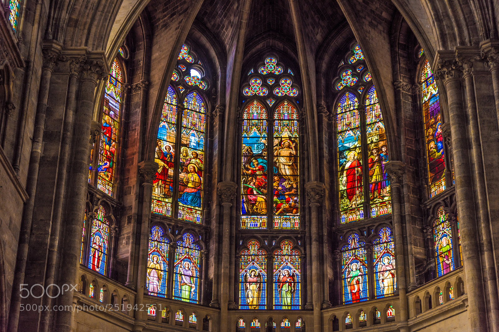 Nikon D7200 sample photo. Stained glass eglise saint-louis photography
