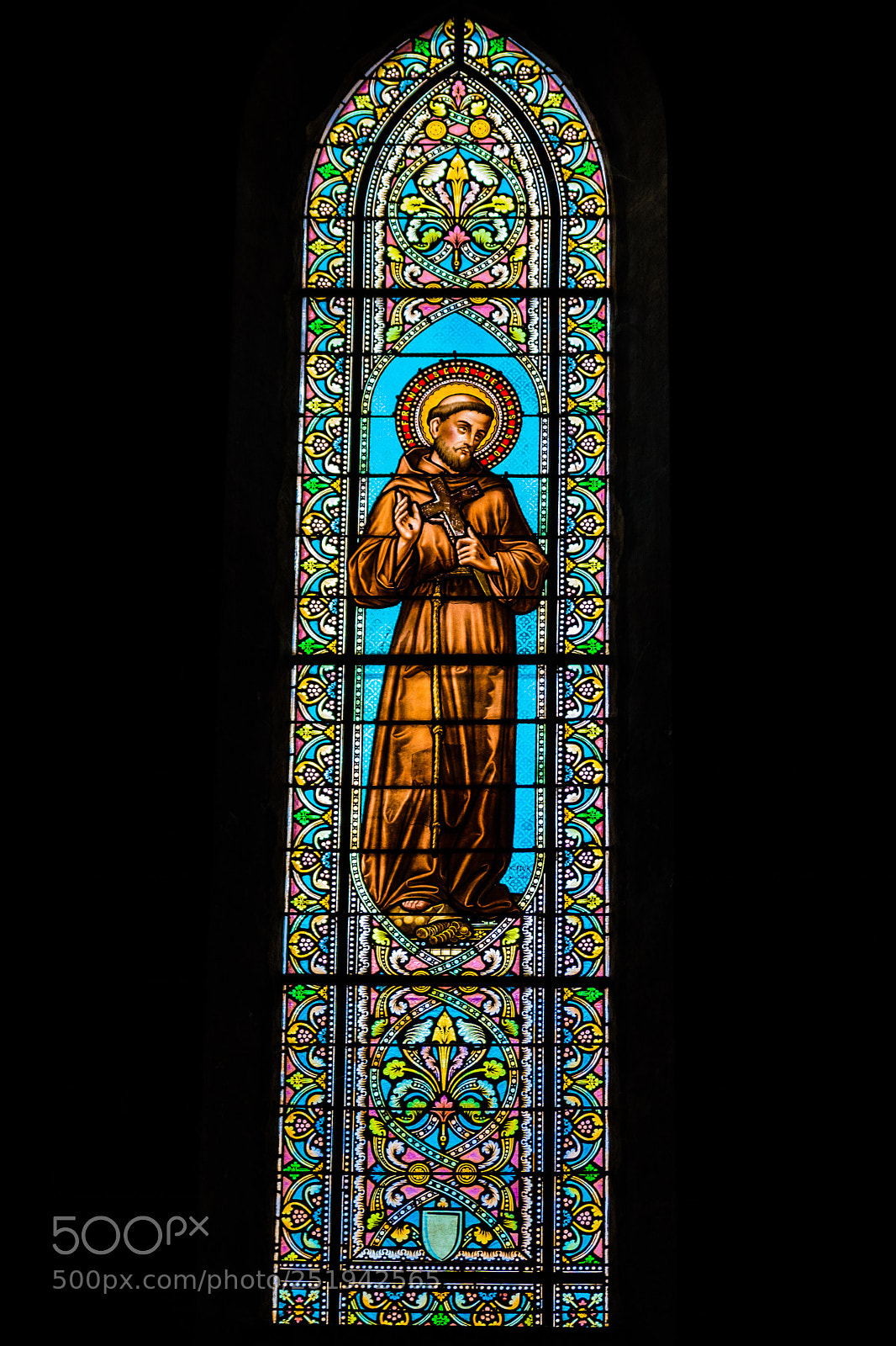 Nikon D7200 sample photo. Stained glass eglise saint-louis photography