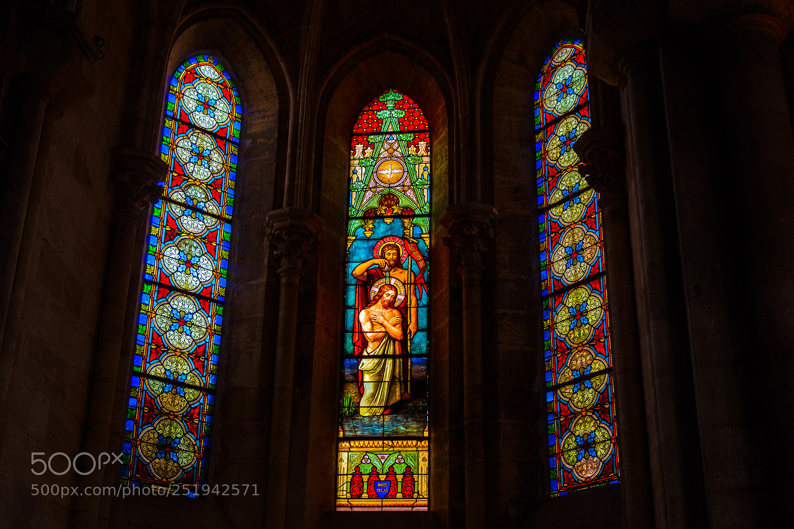Nikon D7200 sample photo. Stained glass eglise saint-louis photography