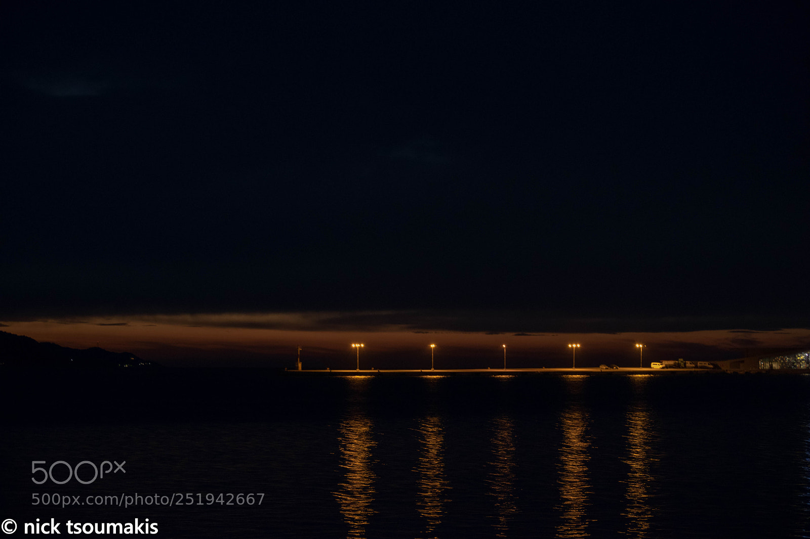 Nikon D3300 sample photo. Night at samos island photography
