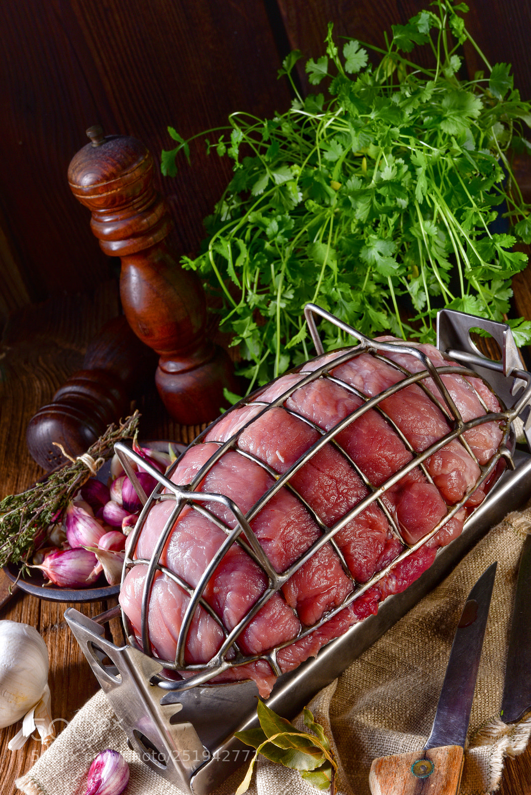 Nikon D810 sample photo. Pressure ham cooker with photography