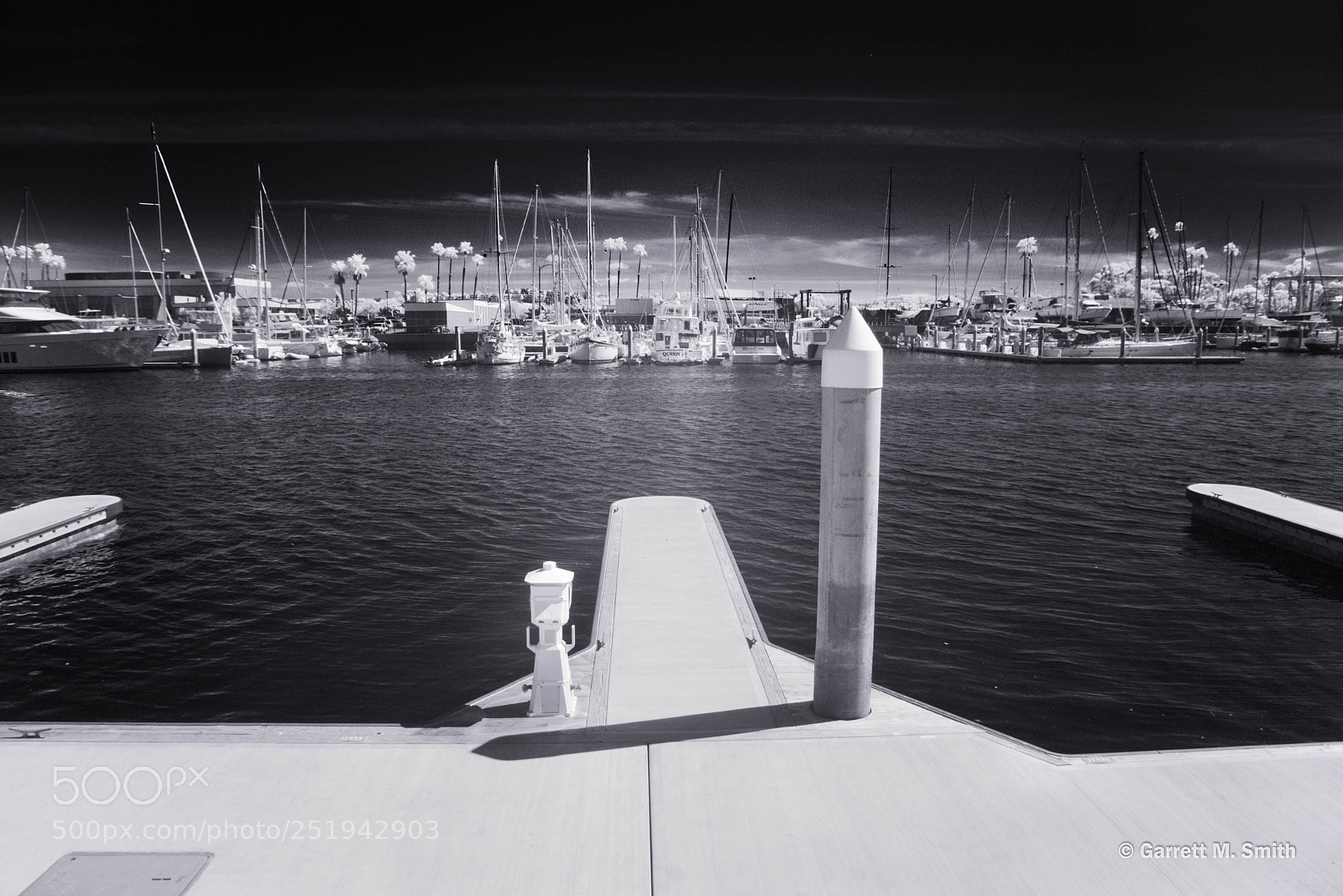 Nikon D800 sample photo. Infrared harbor photography