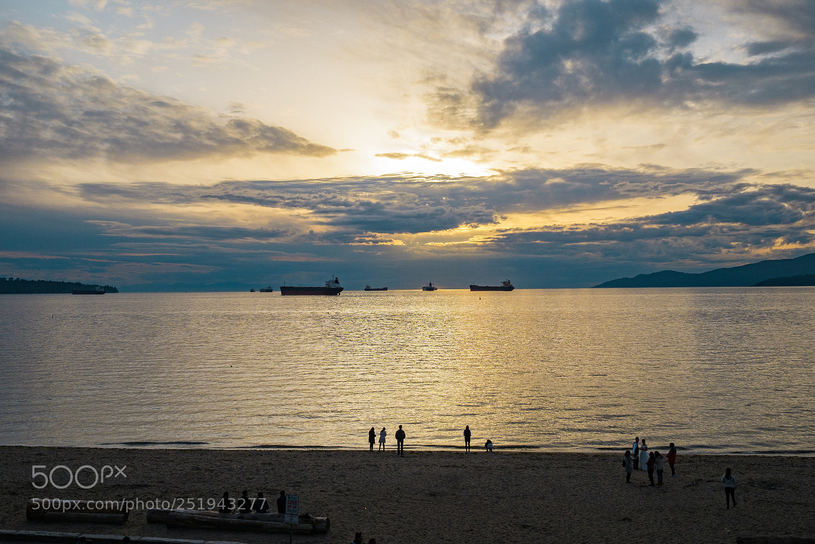 Panasonic Lumix DMC-GX7 sample photo. Vancouver sunset photography